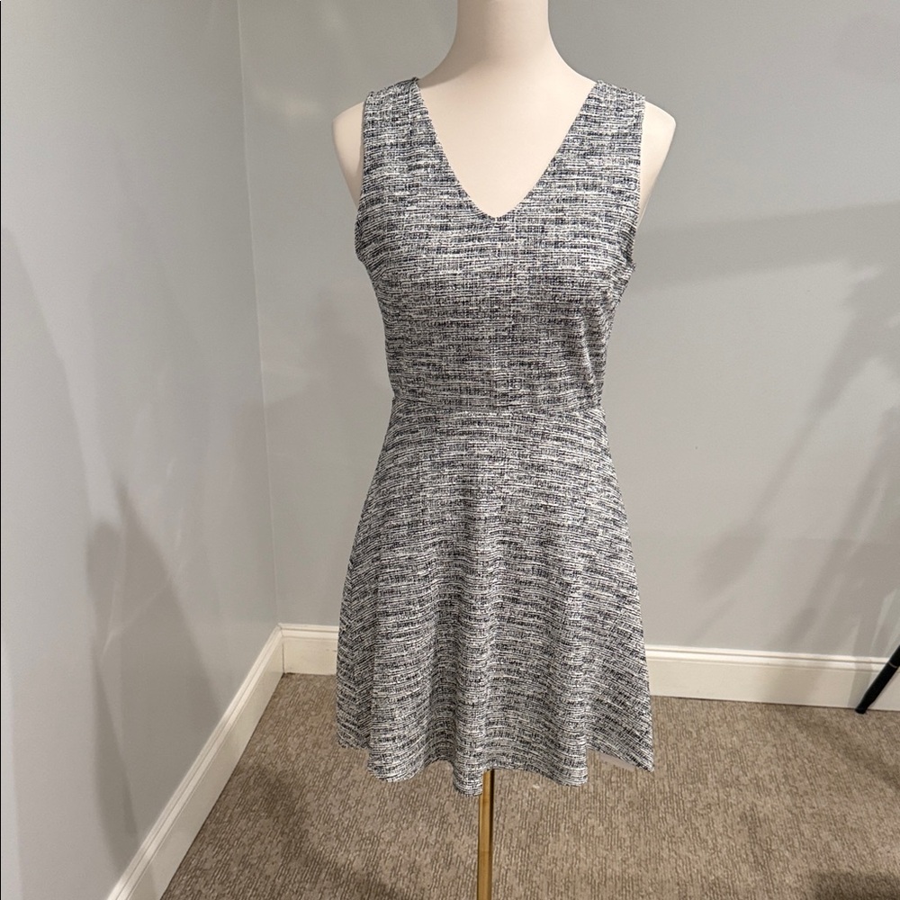 Gilli Textured Gray Mini Dress